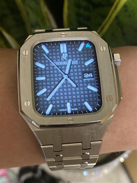 audemars piguet strap for apple watch|ap bands Piguet straps.